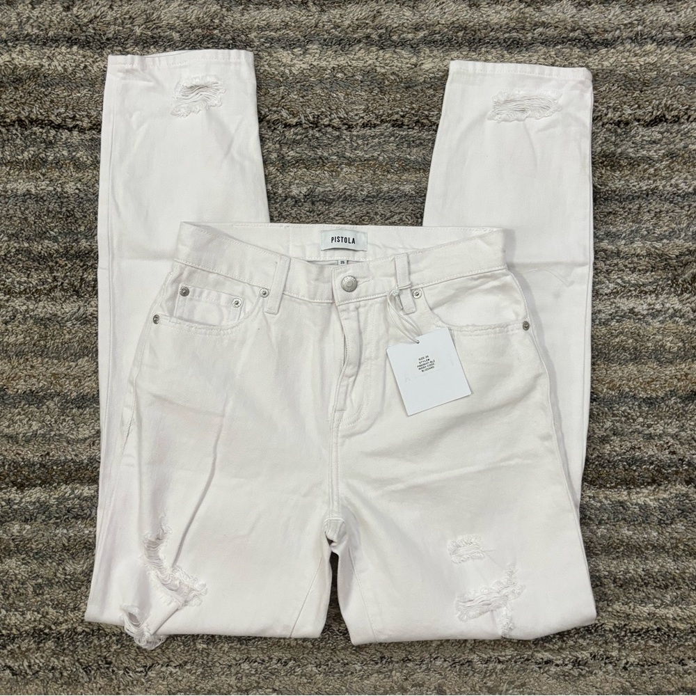 Pistola Presley High Rise Relaxed Roller Jeans Sz 25 NWT | Pistola Women Jeans *